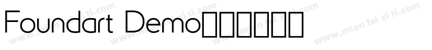 Foundart Demo字体转换